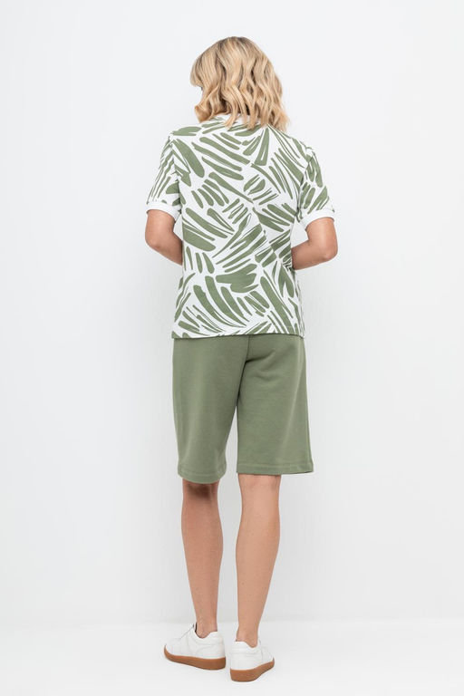 VERY NEAT _ ЕВТ 4095/светлый хаки шорты жен  фото 4