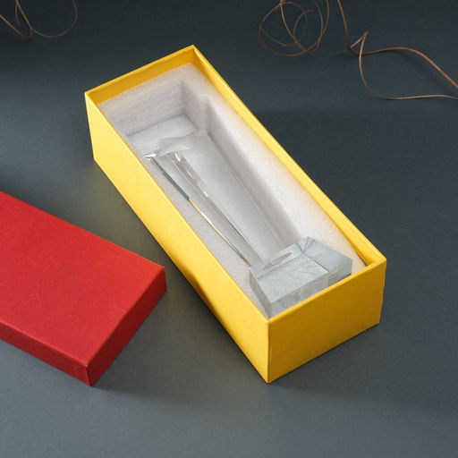 Фигурка стекло Стела наградная. Звезда - Не останавливайся, 6.5?6.5?23 см