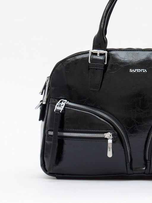 Сумка 5610S black Velina Fabbiana-Safenta