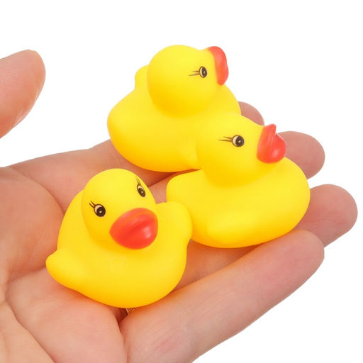 Резиновые игрушки для ванны Крошка Я «Уточки на корабле», в наборе 7 шт., с пищалкой, МИКС