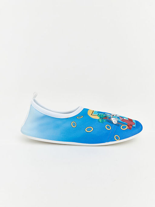 Sonic Bask?l? Erkek ?ocuk Deniz Ayakkab?s?