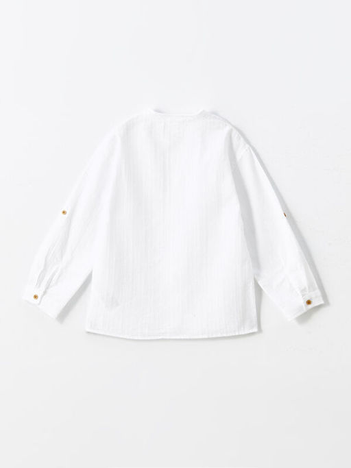 Hakim Yaka Uzun Kollu Erkek Bebek G?mlek - Waikiki фото 2