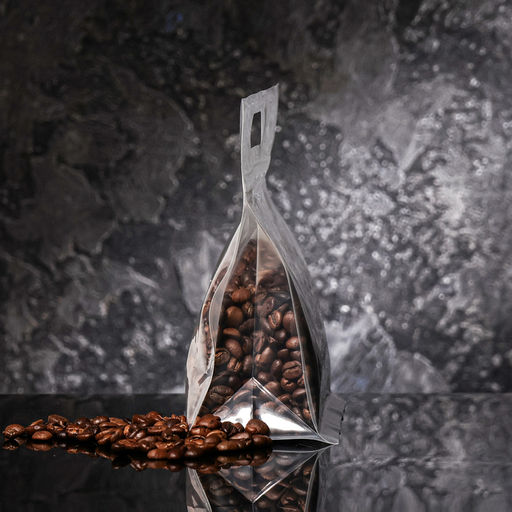 Цена за 50 шт. Пакет прозрачный с ручкой, 24×17×4 см