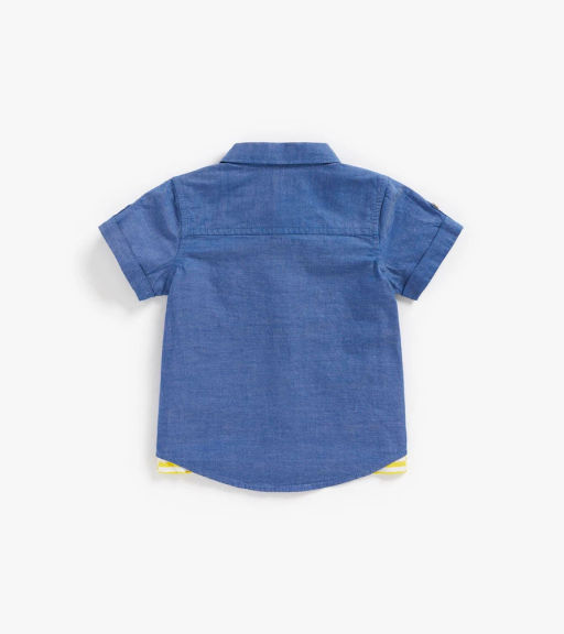 mothercare / Рубашка и футболка в комплекте  фото 2