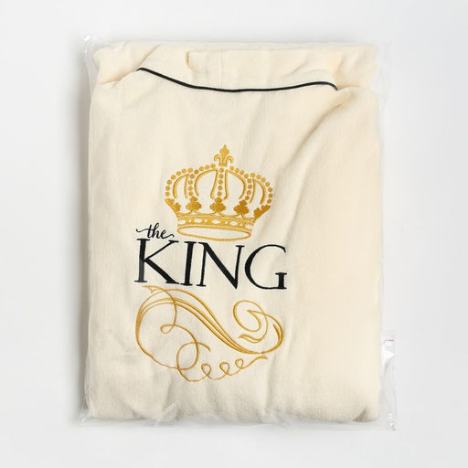 Халат махровый мужской King, размер 52-54