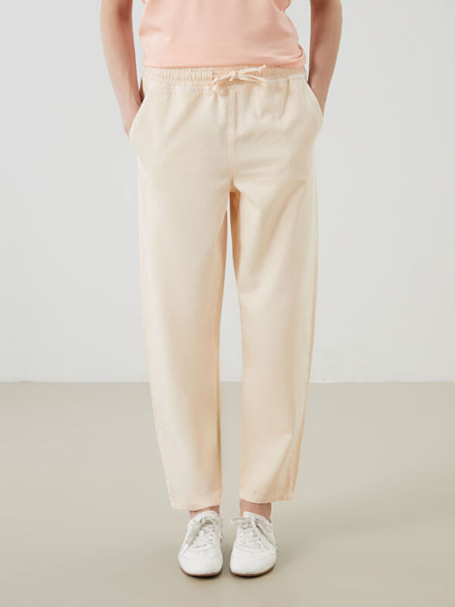 Beli Lastikli Balloon Fit Kad?n Jean Pantolon