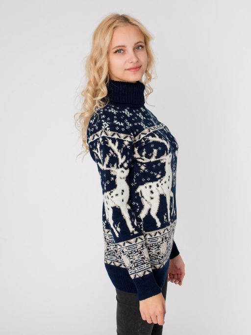 Водолазка "Северные олени"