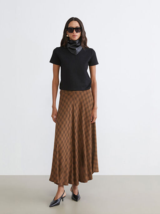 Bisiklet Yaka Kad?n Ti??rt