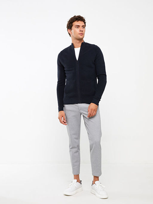 Standart Kal?p Dik Yaka Erkek Triko H?rka