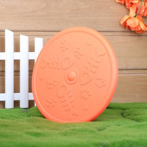 Фрисби Летающая тарелка, не тонет, 20 см, оранжевый - Пижон фото 2