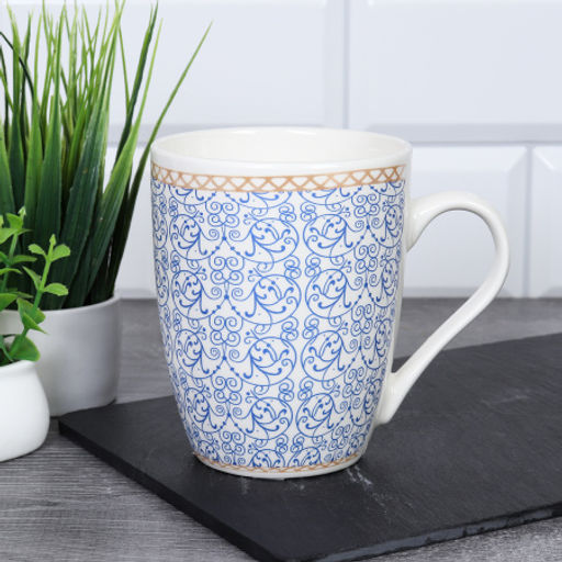 Кружка 400 мл Пастель с узором / SB-102 /уп 12/72/ - ГалеонТрейд фото 5