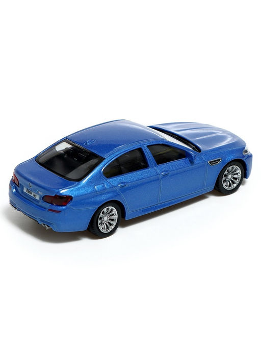 Машина металлическая BMW M5, 1:43, цвет синий - АвтоГрад фото 3