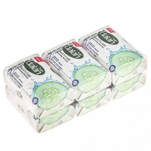 Мыло туалетное твердое Dalan Multi Care 75г, Мицелярная вода и Огурец (Турция)  фото 2