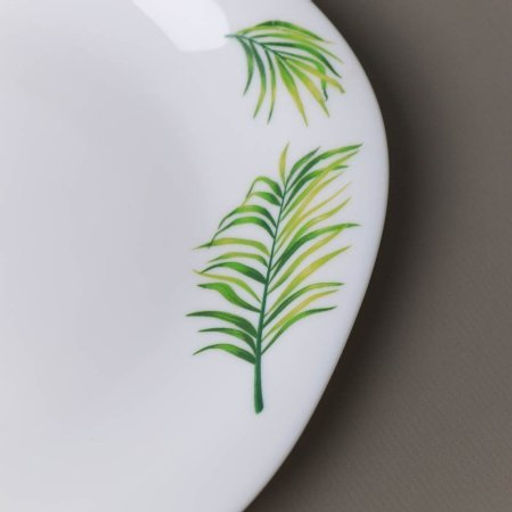 Тарелка квадратная 200 мм / FP-80XN (7242) /уп 6/48/ Монстера - Галеонтрейд фото 9