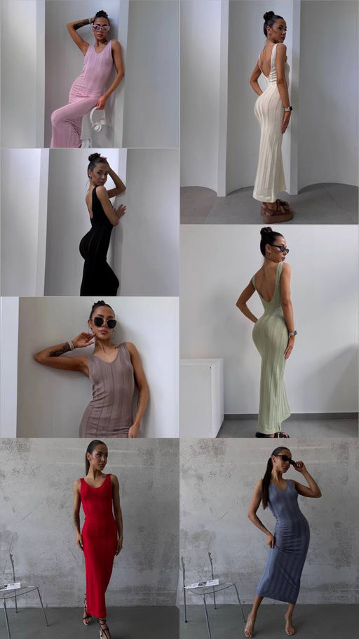 Платье машинная вязка - A.B.S.O фото 8