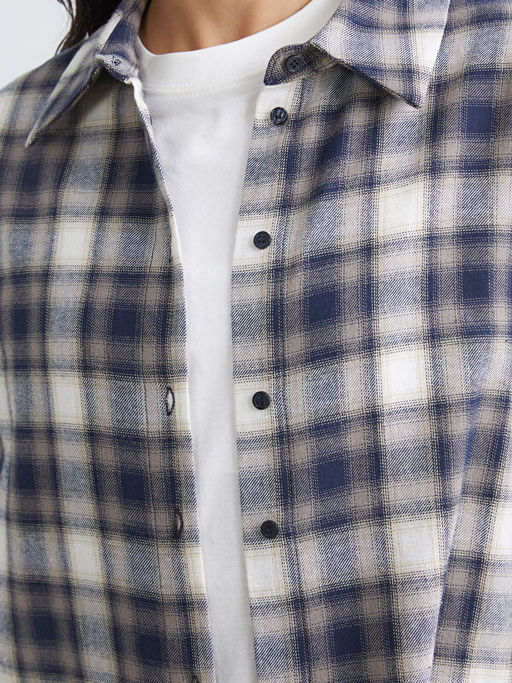 Ekose Kad?n Oduncu G?mlek Tunik