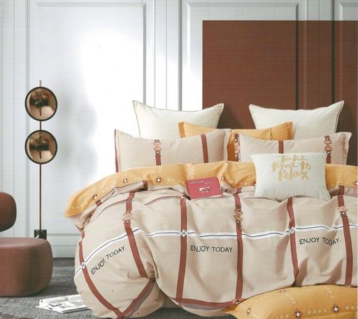 Постельное белье - Сатин Эйфория Евро 1 (молния)