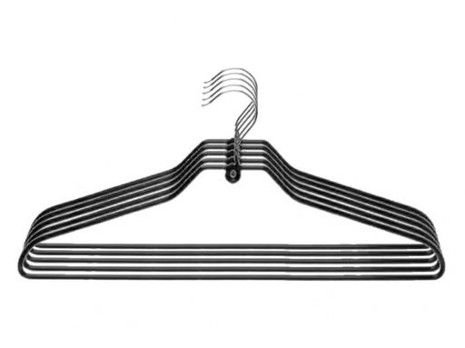 Набор вешалок универсальных NEO BLACK&WHITE 5шт 42см