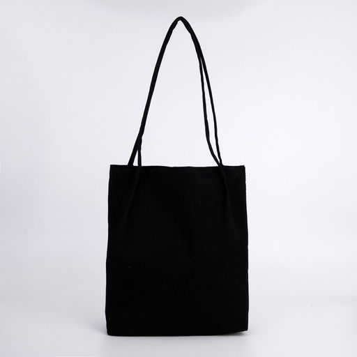 Сумка шопер NAZAMOK, чёрный, 40×35 см