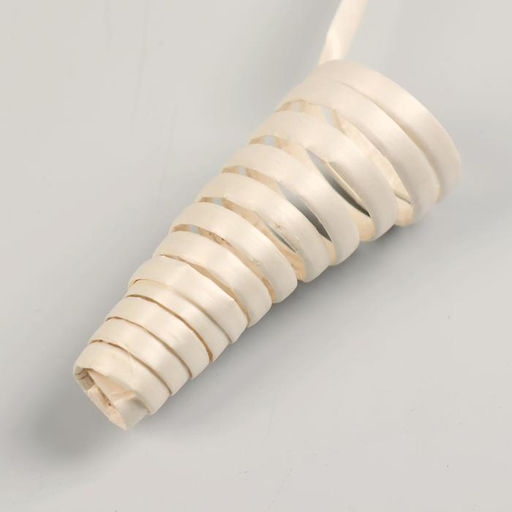 Цена за 10 шт. Декор Спираль конус 60 см, белый (конус h=7см, d=3.5см) - Simaland фото 2