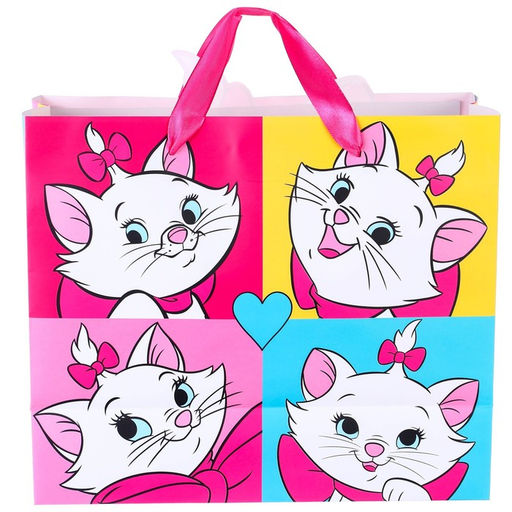 Пакет подарочный, 23×27×11.5 см, упаковка, Коты Аристократы