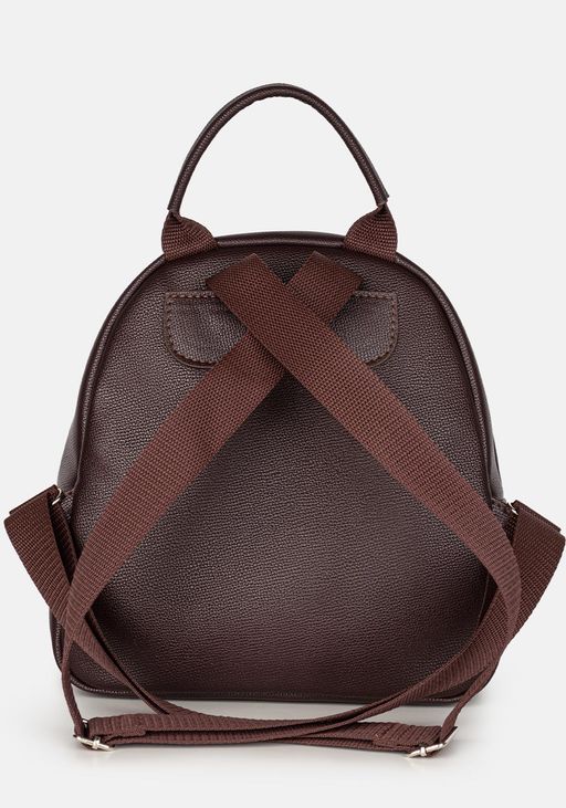 Рюкзак Модель №1523 | кожзам | гладкий | коричневый | Р831-2 | 31759 - L-craft фото 3