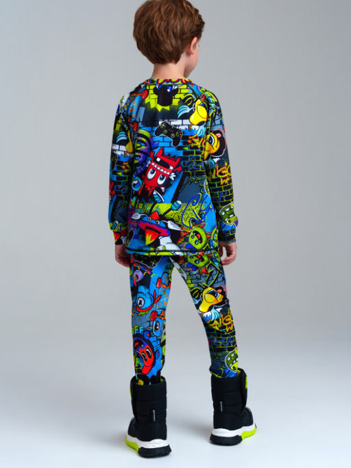 32412259 Термокомплект трикотажный для мальчиков: брюки, толстовка для эпизодического использования - Playtoday фото 2