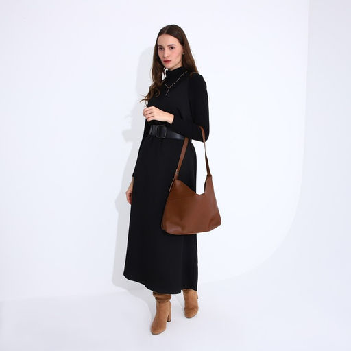 Сумка-мешок на магните, косметичка на молнии, цвет коричневый - Simaland фото 8