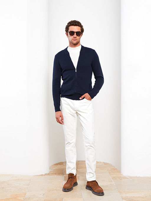 Standart Kal?p Kolej Yaka Erkek Triko H?rka