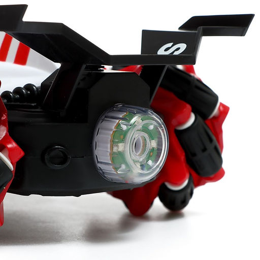 Машинка на пульте управления Формула, радиоуправление, работает от аккумулятора, эффект дыма, свет, цвет белый - Simaland фото 4