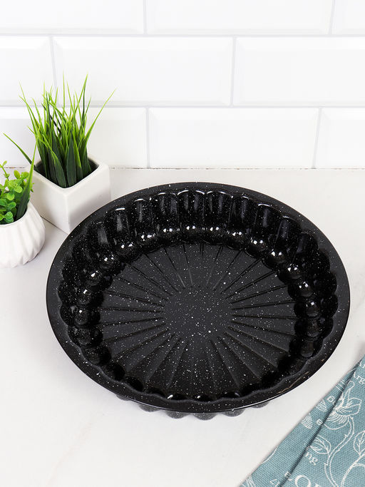 Форма для выпечки Круг 26 см Мрамор / PPS-951 /уп 50/ антипригарное покрытие/ 0,39 - ГалеонТрейд фото 2