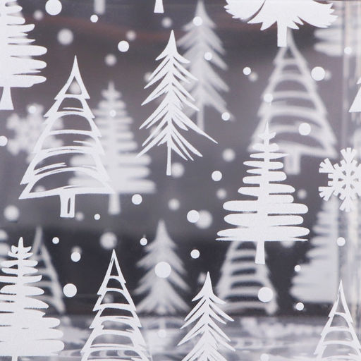 Цена за 5 шт. Коробка подарочная новогодняя складная ПВХ Новый год 5?5?5 см - UPAK LAND фото 3