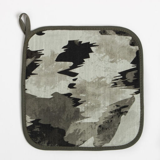 Набор Кухонный Real hero, варежка-прихватка 20х28см, прихватка 19х19см, 100% хлопок - Этель фото 5