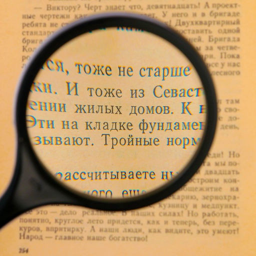 Лупа классическая, эргономичная ручка 4х, d=6.5 см - Simaland фото 2