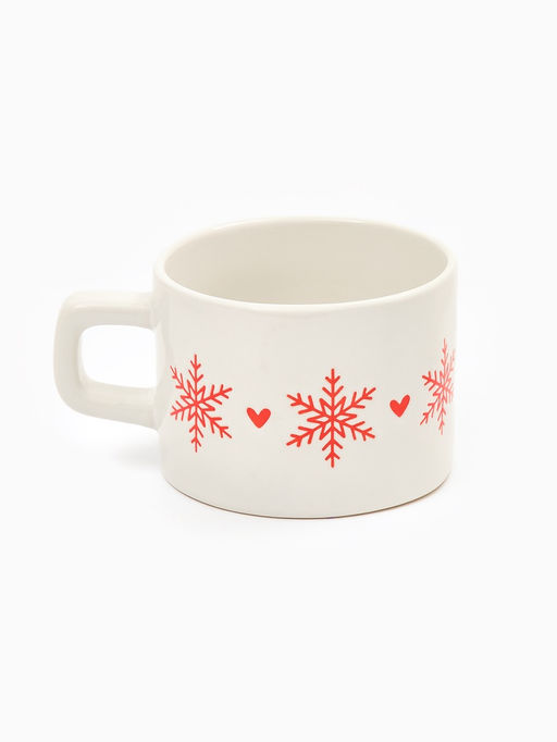 Кружка керамическая новогодняя Зимняя романтика, 320 мл, ручная работа - Дорого внимание фото 9