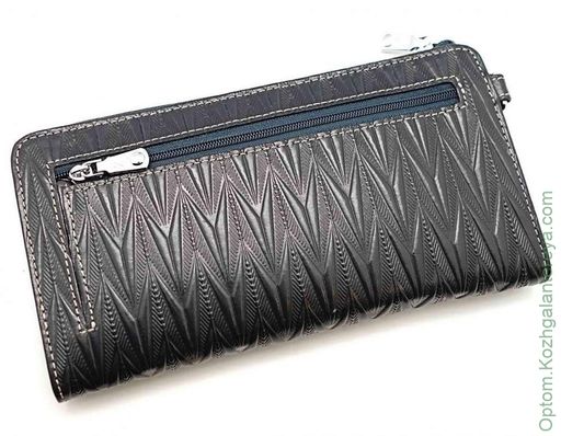 Женский кожаный кошелек на молнии Sergio Valentini СВ 3192-070  фото 3
