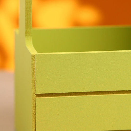 Подарочный ящик «Аром», деревянный, ручка - канат, цвет фисташковый, набор 3 шт.