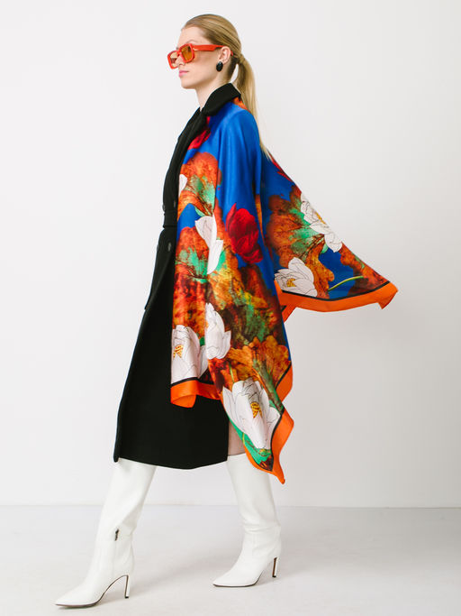 Большой мягкий очень нежный двусторонний палантин - Tantino фото 6