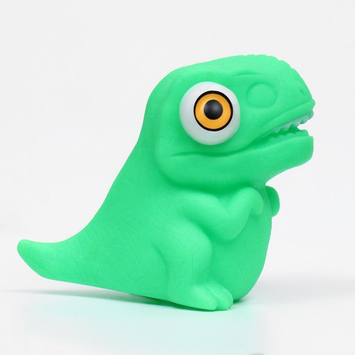 Игрушка для собак Ящер 12 см, зелёная - Пижон фото 2