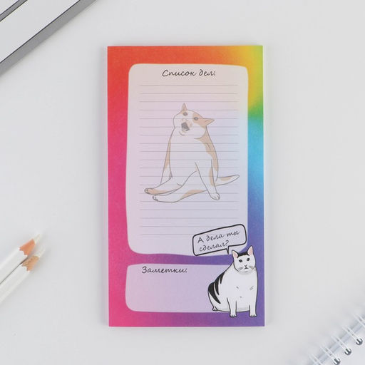 Планинг с отрывными листами Кот 100х180 мм, 50 листов - Artfox фото 2