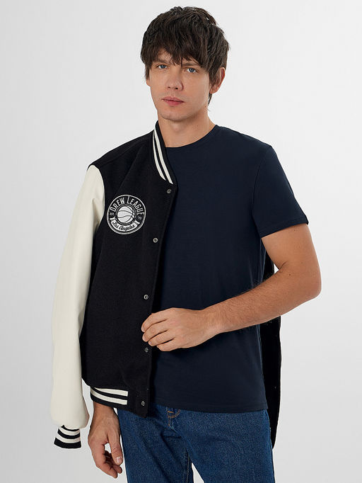 Футболка мужская базовая синяя - Mark formelle фото 5