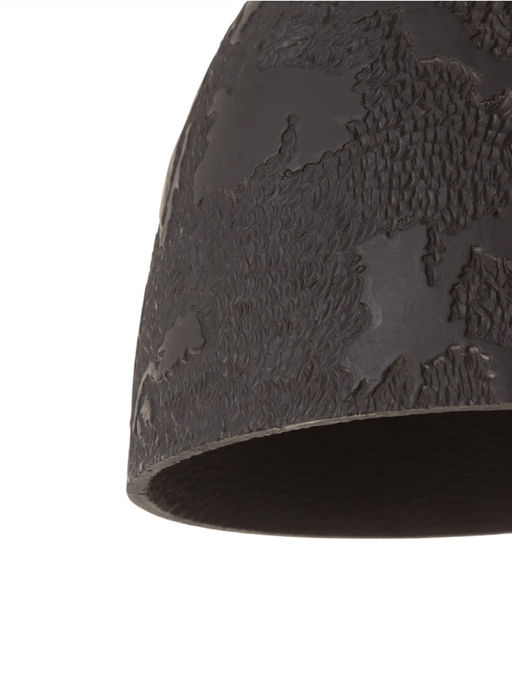 Светильник потолочный BayerLux «Брюс», 1×40 Вт, Е27, черный, 22×22х+120 см