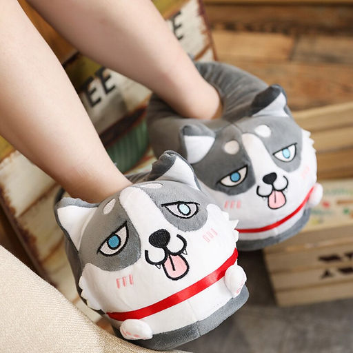 Тапочки домашние Хаски