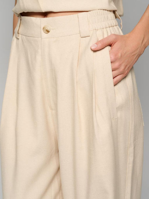 Брюки женские 12521-36046 beige - Eleganzza фото 4