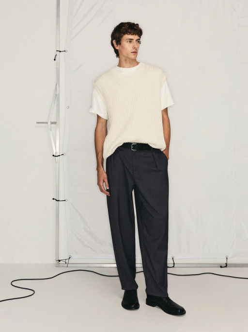 Брюки relax fit с защипами / Zarina  фото 7