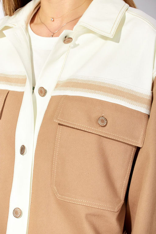 Жакет LAIKONY 724 песочный  фото 8