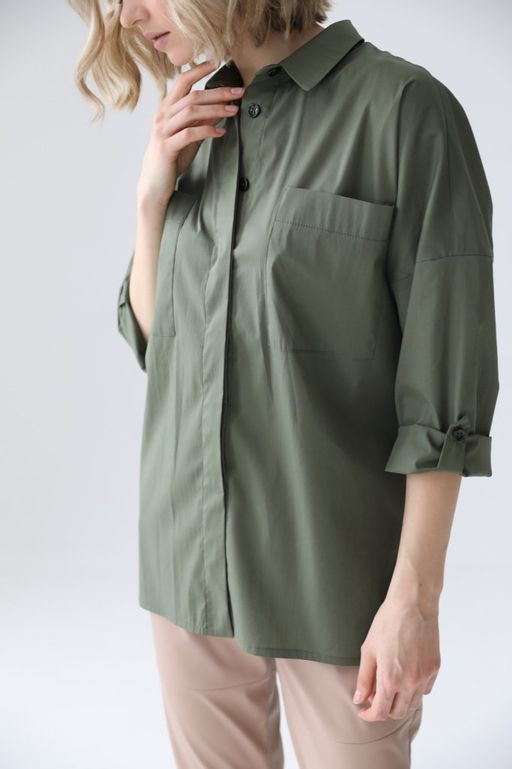 Рубашка свободного кроя - Looklikecat фото 4
