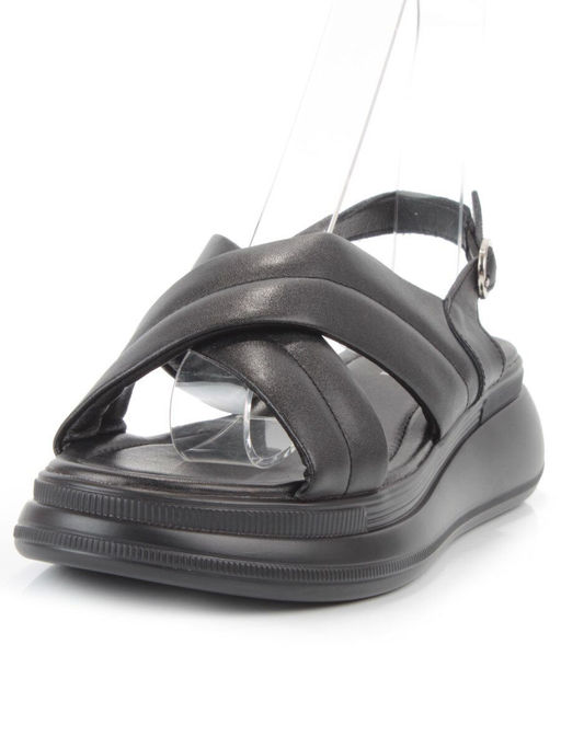 08-PEE37-2 BLACK Босоножки женские (натуральная кожа) - Фабричный китай фото 5