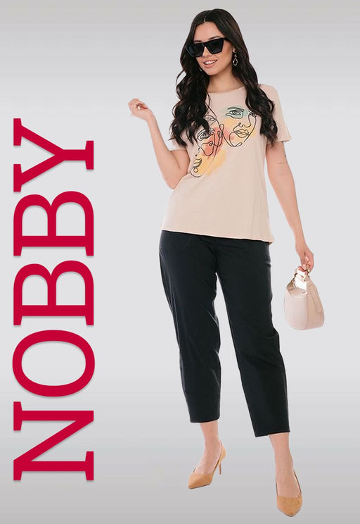 NOBBY, Женские брюки 70321-9 (черный) фото 5