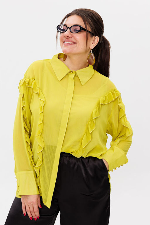 Блуза ANELLI 1257 северное сияние  фото 2